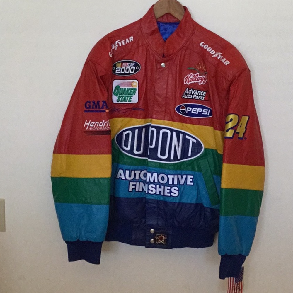 NASCAR 2000 Jeff Gordon Leather Jacket